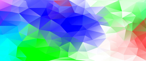 abstract background with triangles