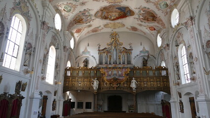 Empore Wallfahrtskirche Maria Hilf Klosterlechfeld