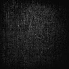 Vector fabric texture. Distressed texture of weaving fabric. Grunge background. Abstract halftone vector illustration. Overlay to create interesting effect and depth. Black isolated on white. EPS10.