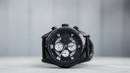 Old and Elegant Black Watch