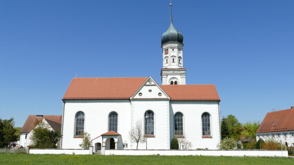 Fototapeta premium Kirche St. Johannes Baptist Dietkirch 