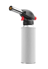 Gas can with manual torch burner (blowtorch)