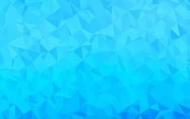 Light BLUE vector blurry triangle texture. Colorful illustration in abstract style with gradient. Elegant pattern for a brand book.