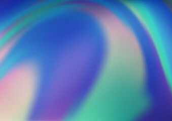 Light BLUE vector blurred bright pattern. Colorful illustration in abstract style with gradient. A completely new template for your design.