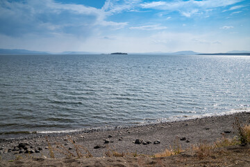 Lake Yellowstone in Yellowstone National Park