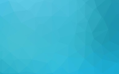 Obraz premium Light BLUE vector blurry triangle pattern. Geometric illustration in Origami style with gradient. Template for a cell phone background.