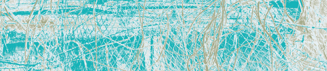 abstract turquoise, blue and khaki colors background for design