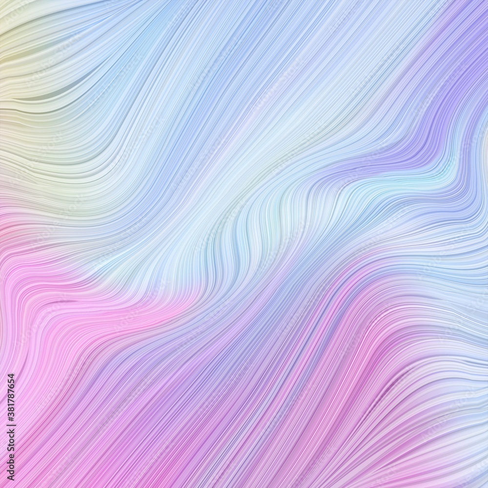 Poster abstract various multicoloured gradient with liquid lines background