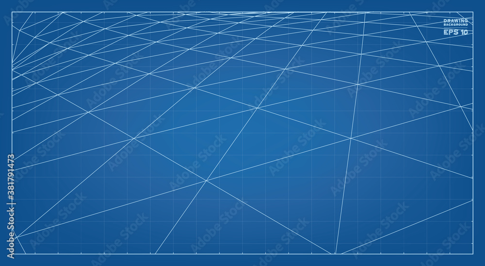 Poster abstract 3d wireframe pattern of surrounding contour pattern. vector 3d illustration.