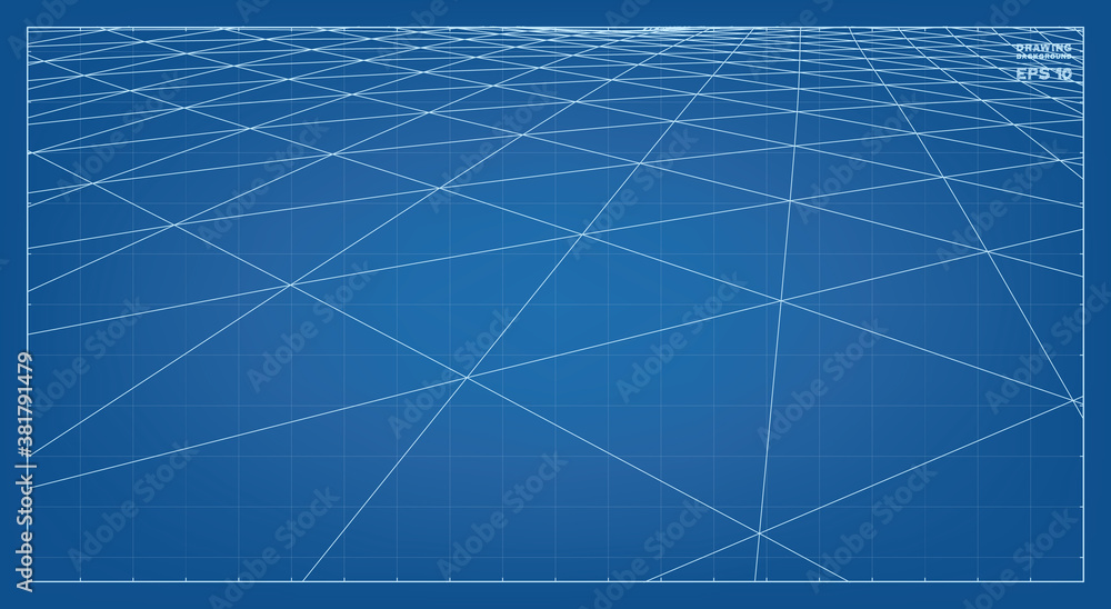 Poster abstract 3d wireframe pattern of surrounding contour pattern. vector 3d illustration.