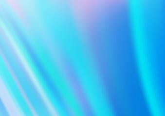 Light BLUE vector pattern with lava shapes. Blurred geometric sample with gradient bubbles.  The template for cell phone backgrounds.