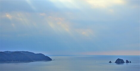 Obraz premium 鹿児島県･薩摩半島の海