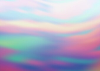 Light BLUE vector abstract blurred template. Creative illustration in halftone style with gradient. The template for backgrounds of cell phones.