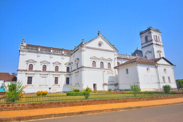 Fototapeta na wymiar Se Cathedral in Velha, Goa.