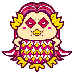 アマビエ　ポーズ