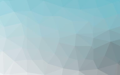 Light BLUE vector low poly texture. Colorful abstract illustration with gradient. Brand new design for your business.