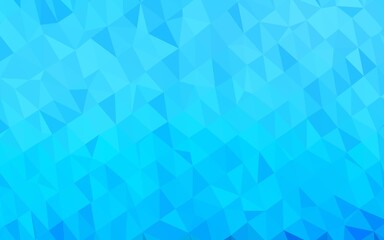 Obraz premium Light BLUE vector blurry triangle template. Shining colored illustration in a Brand new style. Template for a cell phone background.