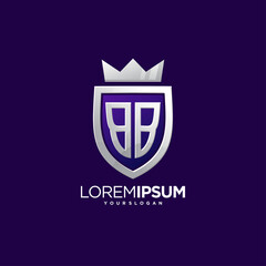 b shield crown emblem security