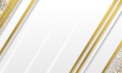 3D Modern abstract white background vector. Elegant concept design vector.