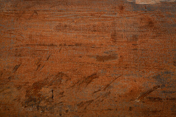 Grunge rusted metal texture, rust, and oxidized metal background. Old metal iron panel