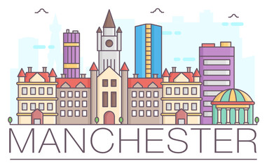 Obraz premium Manchester 