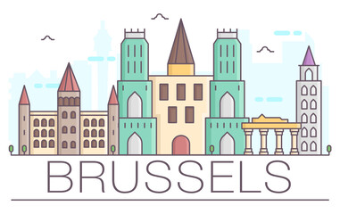 Fototapeta premium Brussels 