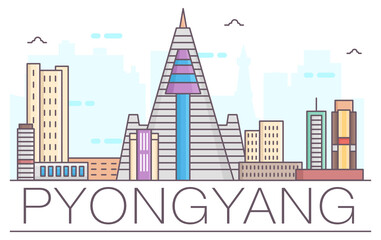 Fototapeta premium Pyongyang