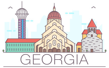 Fototapeta premium Georgia 