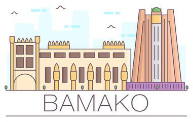 Bamako - obrazy, fototapety, plakaty