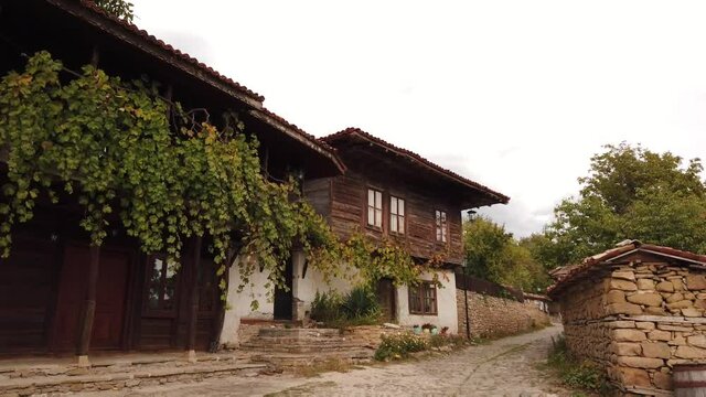 Walk through the streets of Zheravna Bulgaria