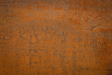 Grunge rusted metal texture, rust, and oxidized metal background. Old metal iron panel