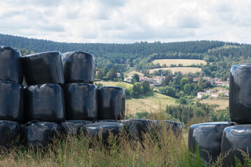 Planfoy foin enferm&eacute; sous plastique