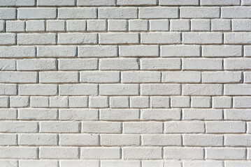 A white brick wall, medium size