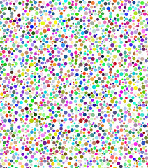 Multicolor bubbles texture