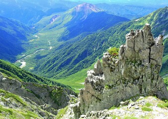 北アルプス･前穂高岳〜奥穂高岳
