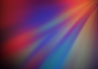 Dark Blue, Red vector blurred shine abstract background. Colorful abstract illustration with gradient. A completely new design for your business.