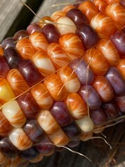 grilled corn on the grill