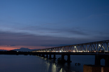 木曽川　濃尾大橋