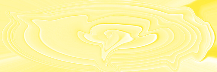 ellow marble texture background. Template for various purposes. Abstract illustration with brown and white waves.