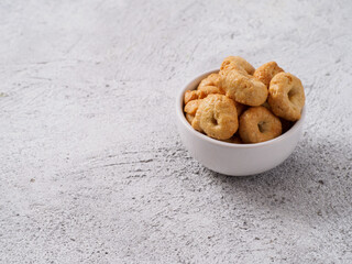 Taralli - traditional Italian tasty snack.