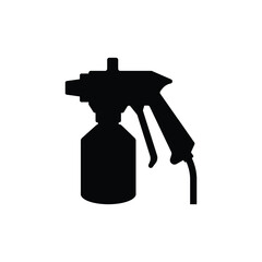 Spraying machine icon vector isolated on white, logo sign and symbol.