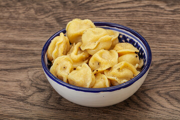 Dumplings with meat and spices