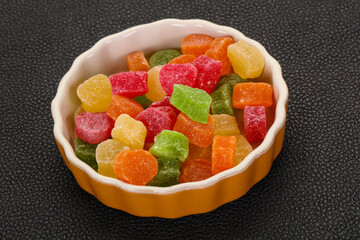 Sweet candied fruit