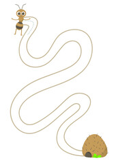 Fototapeta premium Children's educational games from 3 years old for logic. Vector illustration for print to school, kindergarten and home