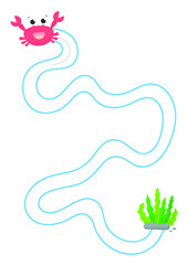 Children's educational games from 3 years old for logic.
Vector illustration for print to school, kindergarten and home