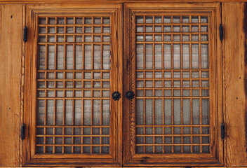 한국의 오래된 전통 창문 