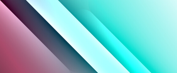 Fluid gradients with dynamic diagonal lines abstract background. Bright colors with dynamic light and shadow effects. Vector wallpaper or poster