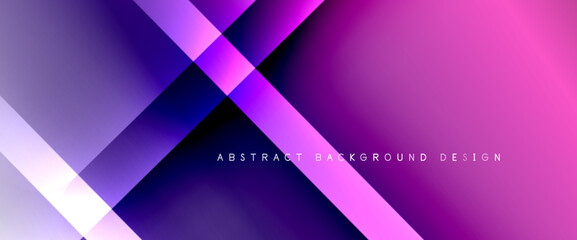 Fototapeta premium Fluid gradients with dynamic diagonal lines abstract background. Bright colors with dynamic light and shadow effects. Vector wallpaper or poster