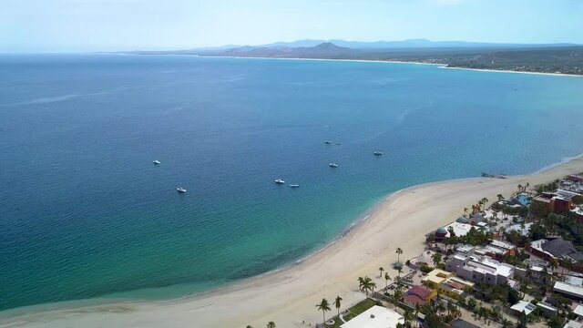 Baja California - Mexico Paradise & Popular Vacation Spot, Aerial Drone View