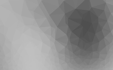 Obraz premium Light Silver, Gray vector shining triangular pattern. Shining colored illustration in a Brand new style. Triangular pattern for your business design.